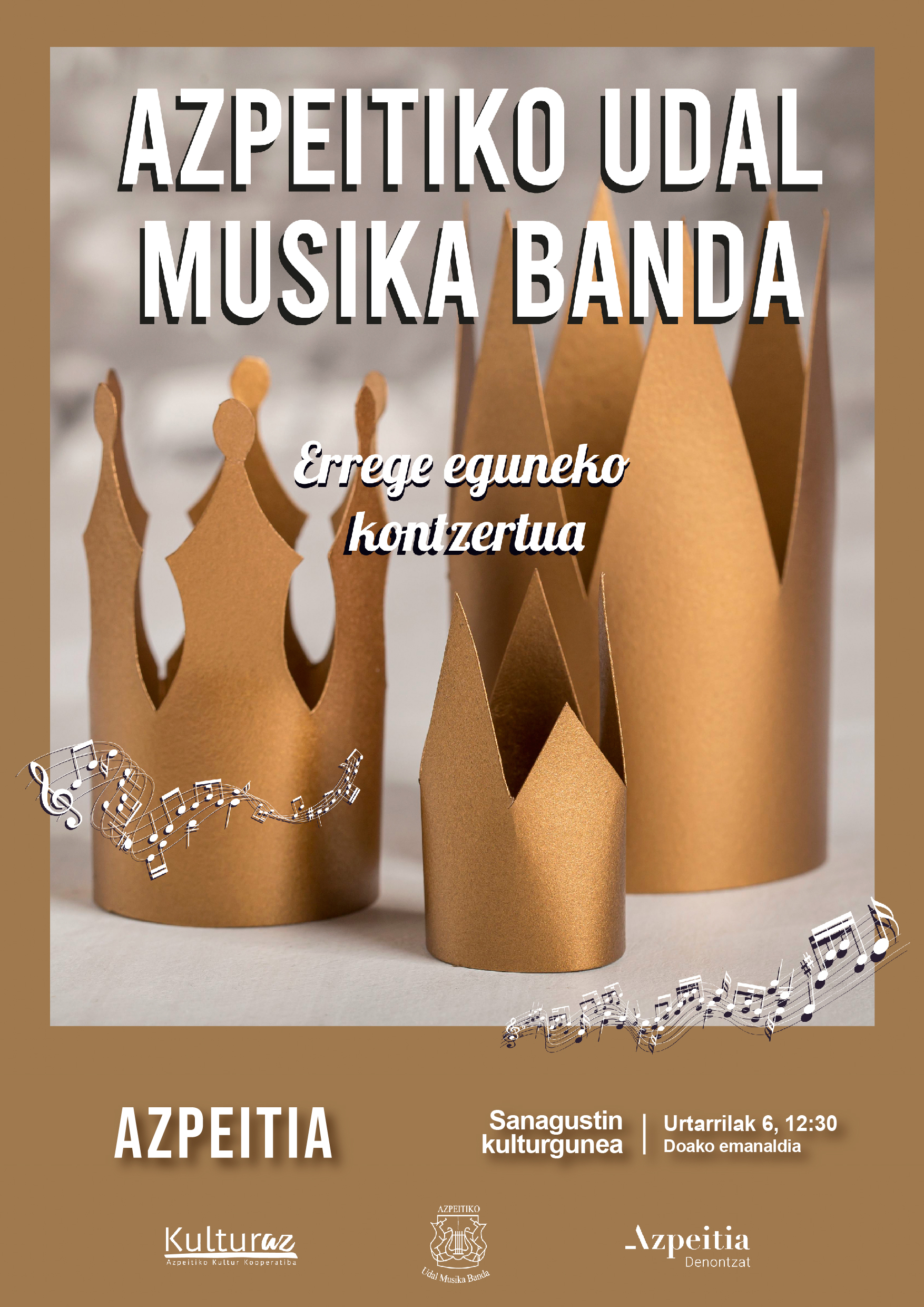 AZPEITIKO UDAL MUSIKA BANDA | ERREGE EGUNEKO KONTZERTUA