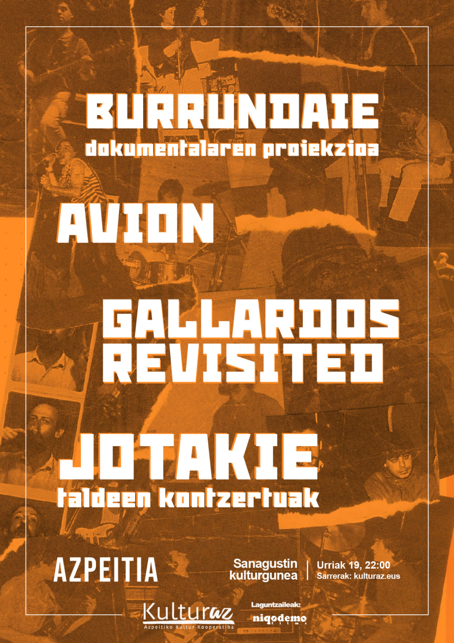 BURRUNDAIE | JOTAKIE, GALLARDOS REVISITED, AVION